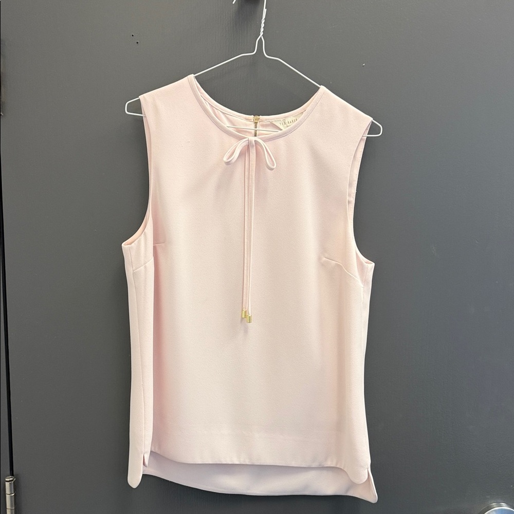 Ted Baker London Blush Pink Bow Detail Top